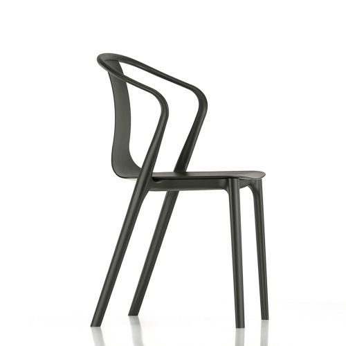ベルヴィル アームチェア Belleville Arm Chair Plastic / ディープブラック (vitra ヴィトラ)