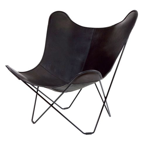 ビーケーエフ バタフライチェア マリポサ ブラック / BKF Chair (Cuero)