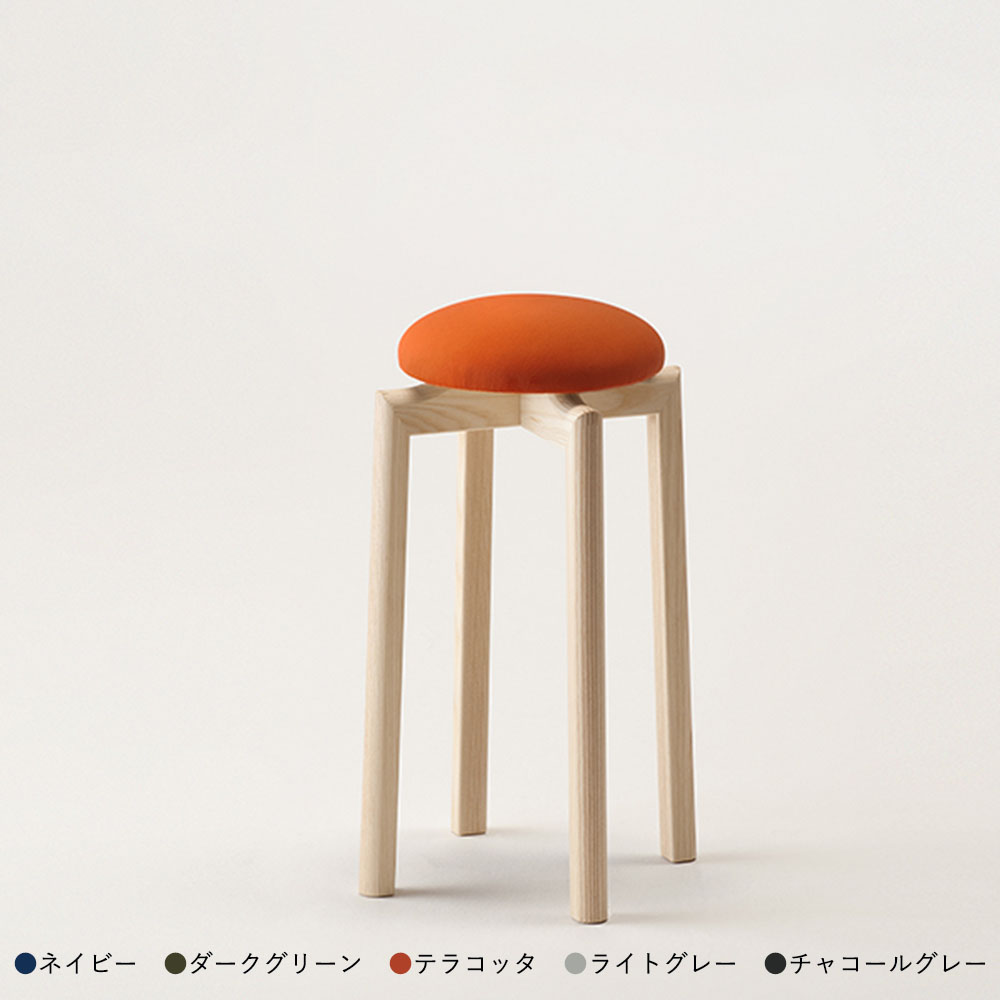 マッシュルームスツールSS / MUSHROOM stool (匠工芸×アッシュ