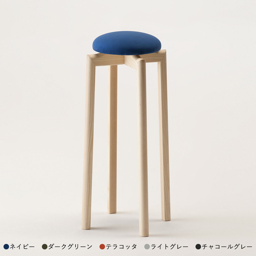 マッシュルームスツールL / MUSHROOM stool (匠工芸×アッシュ 