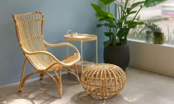 ラタン ラウンジチェア / モネ / Rattan Lounge Chair / Monet