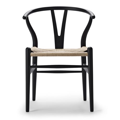 Yチェア CH24 SOFT ソフト / ブラック【国内在庫品】 (Carl Hansen & Son / カールハンセン＆サン)