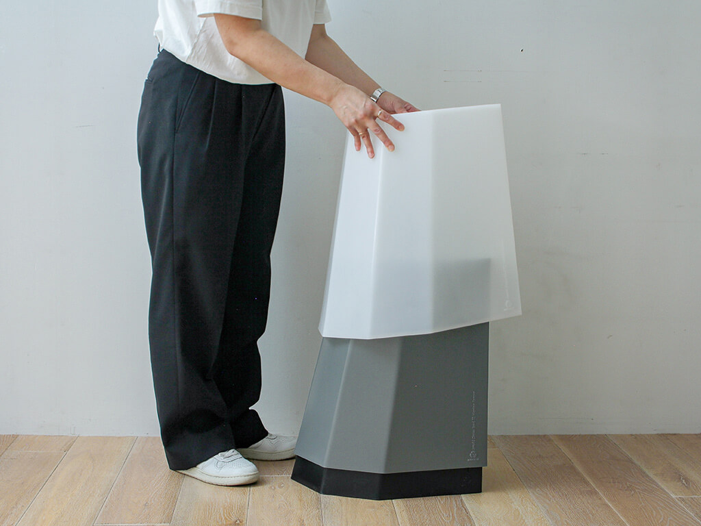 Arnold Circus Stool - Blue Mottle アーノルドサーカス