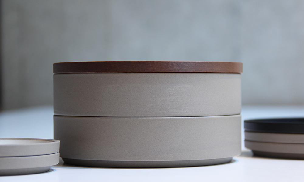 さゆ　グレー ハサミポーセリンのギフト】 マグソーサーセット S 2色セット（グレー