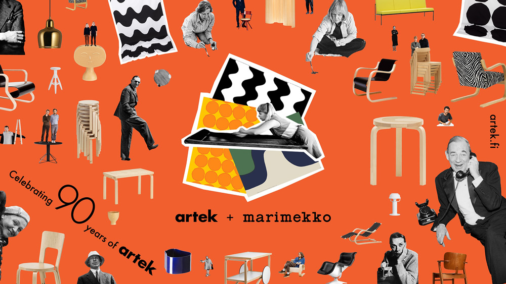 artek + marimekko コラボレーション家具