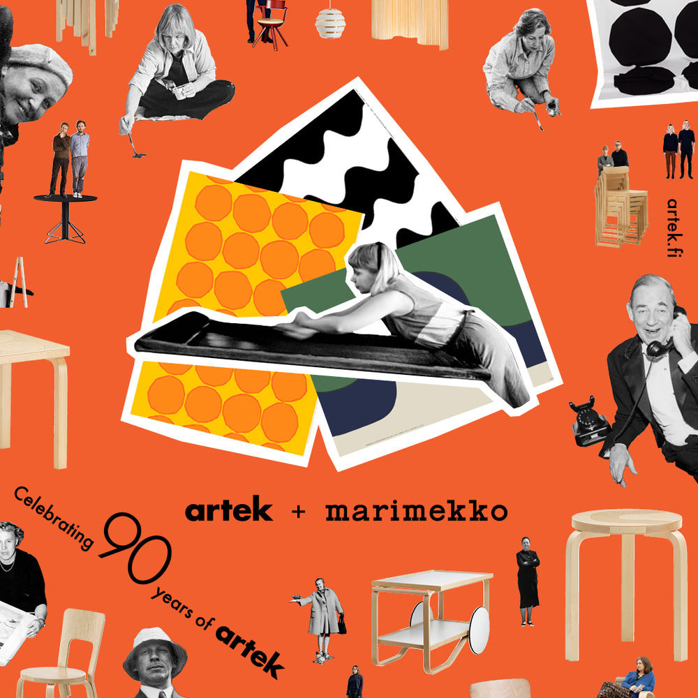 artek + marimekko コラボレーション家具