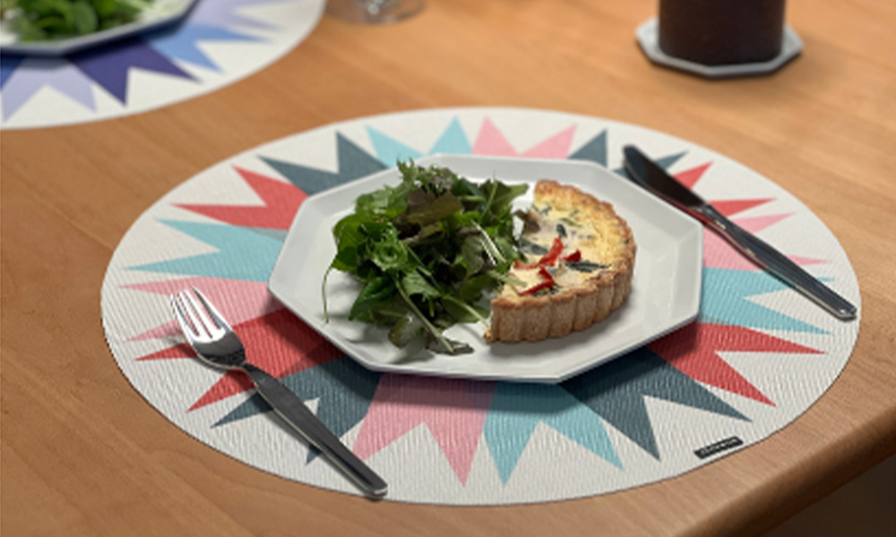 ランチョンマット / リボン ラウンド / チリウィッチ