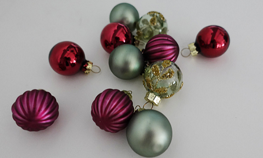 ミニグラスボールセット11コ / ミックス