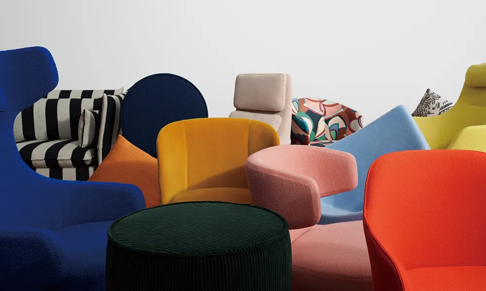 vitra ファブリック クヴァドラ デダール